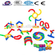JQ1004 Kids Educational creative Plastic Strip Assembling Blocks Toy diy intellect number puzzle